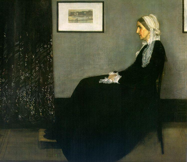 James Abbott McNeil Whistler Portrait of the Artist s Mother china oil painting image